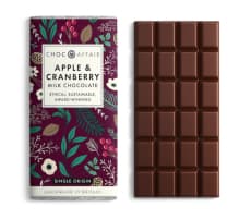 apple & cranberry chocolate